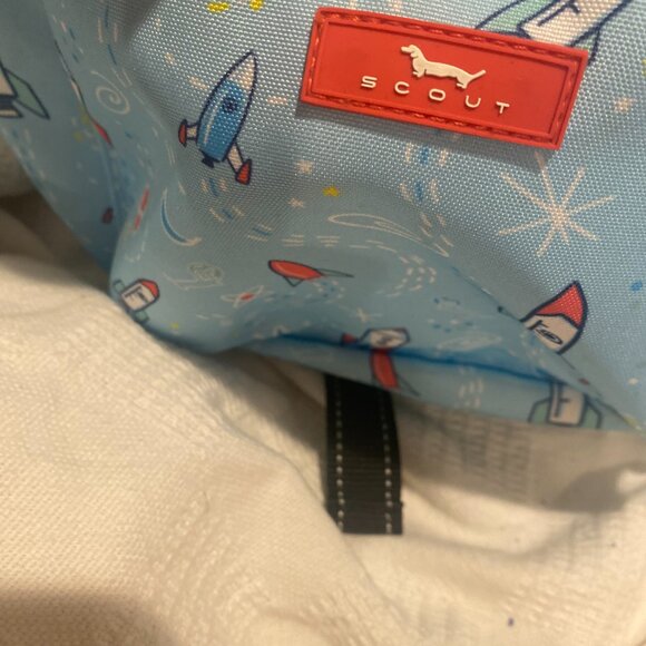 Scout Bags Junior Pack Leader Astro Pup light blue in excellent condition rocket - Picture 5 of 13